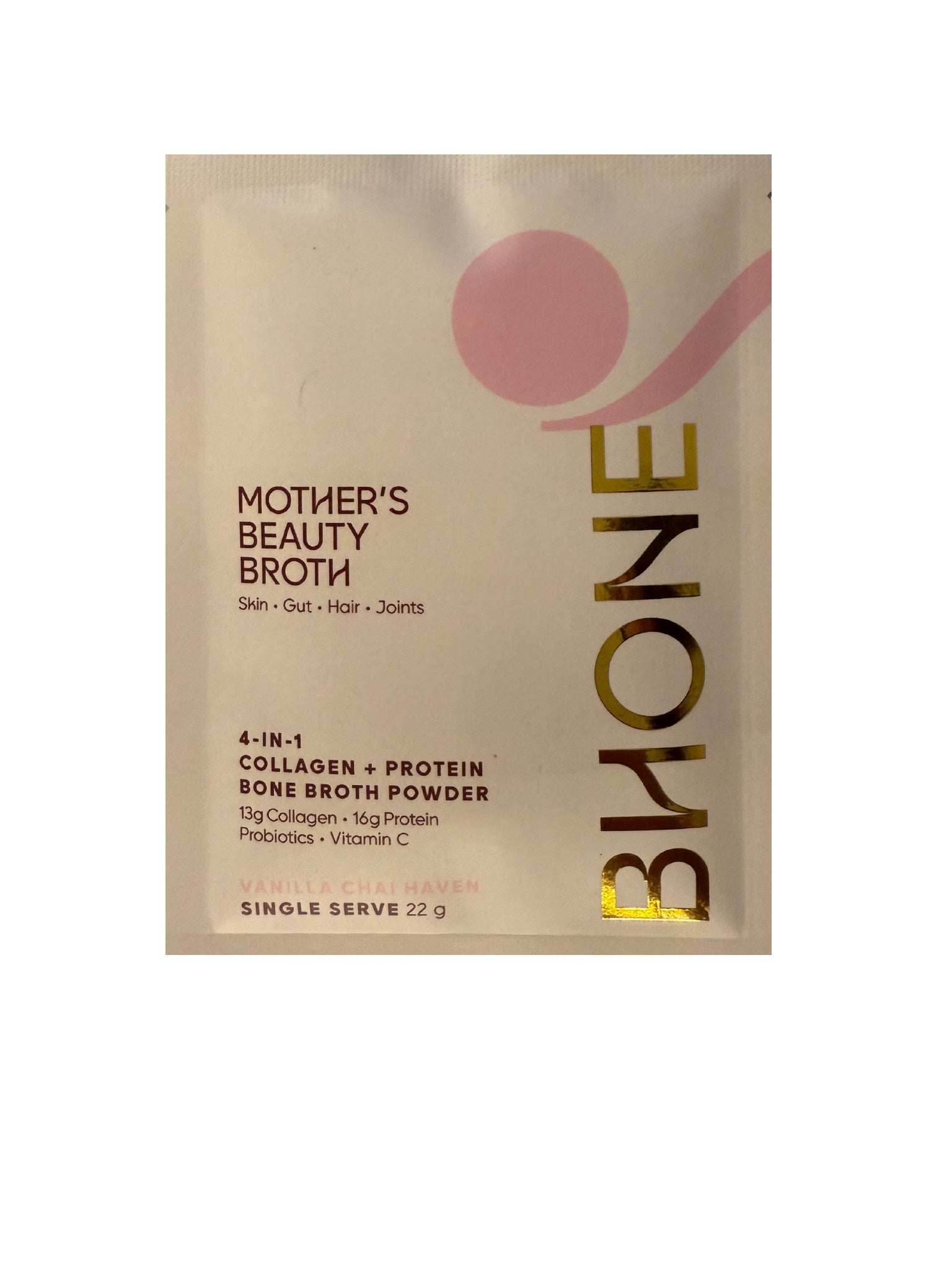 Mother's Beauty Broth - Single Serve: Vanilla Chai Haven