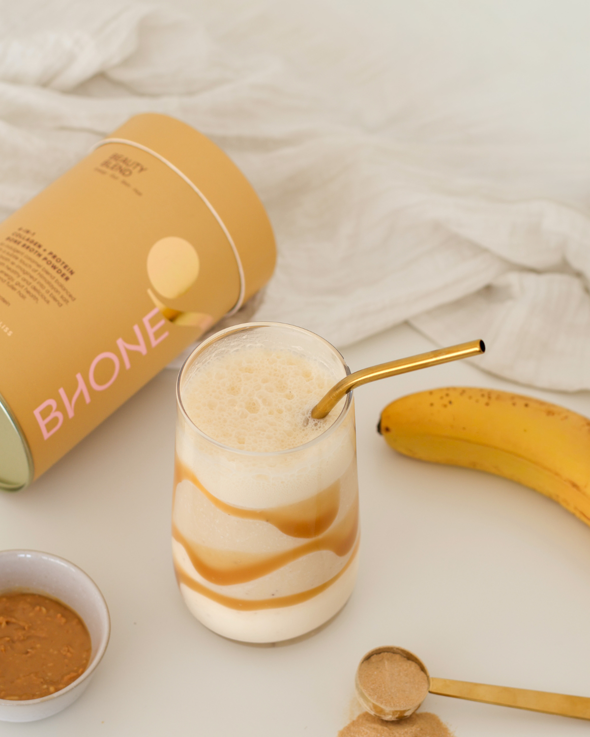 The Salted Caramel Bliss smoothie